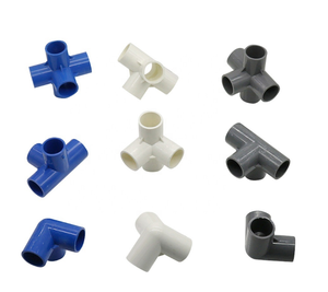 Raccords en <span class=keywords><strong>PVC</strong></span> SCH <span class=keywords><strong>40</strong></span> conformes à la norme ASTM, <span class=keywords><strong>coude</strong></span> droit à 90 degrés pour l'irrigation, forme carrée - Product Image 1