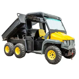 Keseimbangan enam roda ATV UTV, kendaraan pertanian gunung semua medan untuk transportasi pertanian