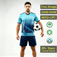 Maillot de football personnalisé par sublimation, ensemble uniforme de club de football pour hommes, vêtements de sport personnalisés par transfert thermique, maillot de football pour adultes pour hommes
