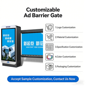 Système de gestion du <span class=keywords><strong>stationnement</strong></span>, moteur servo, barrière d'accès rétractable à grande vitesse, barrière publicitaire - Product Image 2