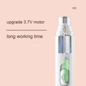 Professional Cordless Electric Rechargeable Pet Nail Grinder Nail Clipper Cutter With Led Light Soft Quiet For Dogs <b>Cats</b> - Product Image 6