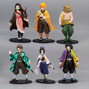 Grande figurine en PVC Demon Slayer Tanjiro Nezuko Kanae Uzui, modèle de personnage d'<span class=keywords><strong>anime</strong></span>, décoration de voiture, 0-24 mois - Product Image 2
