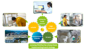 Lavabo de pie de suelo de forma cuadrada Medyag Con pedestal Perspectiva de producto de gama alta Precio competitivo y atractivo - Product Image 6