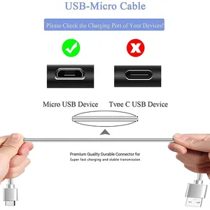 Cable de Carga USB <span class=keywords><strong>V8</strong></span> para Android, Venta al Por Mayor de Fábrica, Cable de Datos de Carga Rápida para Teléfonos Móviles y Relojes Inteligentes - Product Image 3