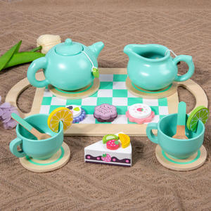 Juego de Té de Madera <span class=keywords><strong>para</strong></span> Niños, Popular en 2026, Simulación de Tetera, Juego Educativo de Imitación de Cocina, Regalo <span class=keywords><strong>para</strong></span> Niños - Product Image 3