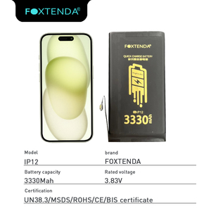 FoxTenDa Hochleistungs 3330mAh Brandneue 0-Zyklus OEM-Batterie für 12 auf Lager - Product Image 1