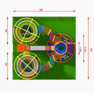 Çocuk ve yetişkin eğlenceli zaman satılık şişme kapalı eğlence tema oyun parkı - Product Image 4