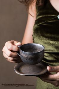 Commercio all'ingrosso creativo personalizzato Logo 170ml ampia tazza di <span class=keywords><strong>caffè</strong></span> in porcellana ceramica riutilizzabile tazze da <span class=keywords><strong>caffè</strong></span> e tazze regalo Set - Product Image 5