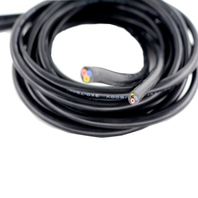 H05SS-F 2C0.5mm Structure 20/0.18TS Flexible Silicone  Cable Outer Diameter 5.5mm High Temperature Resistant Silicone Wire