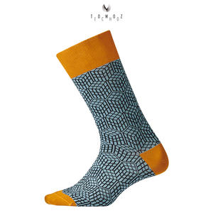 <span class=keywords><strong>Calcetines</strong></span> de vestir de punto <span class=keywords><strong>con</strong></span> logotipo personalizado para <span class=keywords><strong>hombre</strong></span>, <span class=keywords><strong>calcetines</strong></span> de negocios transpirables antideslizantes finos <span class=keywords><strong>con</strong></span> patrón de hojas, estilo de verano - Product Image 2