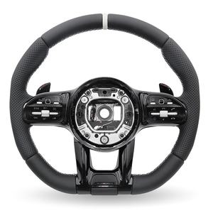 Volante Deportivo OEM Completamente Negro para Mercedes Benz E300 E350 C300 GLE W167 <span class=keywords><strong>2020</strong></span> - Product Image 5