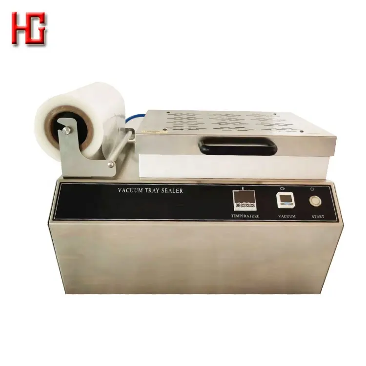 Frozen food skin packaging machine thermoforming vacuum packer Meat Cheese Food Mini Vacuum Skin Packing Machine