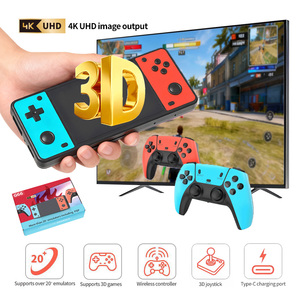 Consola de Videojuegos G66 para el Hogar, Control Inalámbrico para Dos Jugadores y Soporte para Joystick, Se Conecta al Televisor, Juego 3D a Gran Escala, Más de 20000 Juegos en Caja - Product Image 1