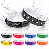 Gelang PVC Custom Produsen, Gelang ID Vinyl Lembut yang Dapat Disesuaikan untuk Dewasa, Sekali Pakai untuk Acara