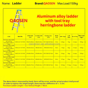 Escalera Industrial <span class=keywords><strong>de</strong></span> Fibra <span class=keywords><strong>de</strong></span> Vidrio Roja Tipo A <span class=keywords><strong>de</strong></span> Alta Calidad, Carga Máxima <span class=keywords><strong>de</strong></span> 150 kg, Aislada, para Exteriores, con Almacenamiento <span class=keywords><strong>de</strong></span> Herramientas, Bloqueo Manual, 1 Año <span class=keywords><strong>de</strong></span> Garantía, 75 - Product Image 5