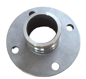 Componente de Conexión de Tubería con Brida Camlock, Mecanizado CNC en Acero Inoxidable Industrial, Piezas de Ingeniería de Precisión Personalizadas - Product Image 1