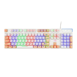 Nhà máy-bán New đầy màu sắc có dây RGB laser chơi Game bàn phím với RGB có dây chơi Game bàn phím - Product Image 4