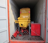 Offre Spéciale Portable Diesel Pompe à Béton Mini Pompe à Béton avec Bon Prix Produit de Haute Qualité