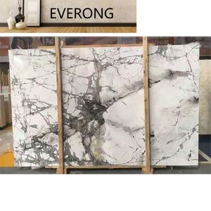 Mármol Gris <span class=keywords><strong>Invisible</strong></span> Turco Natural, Piedra Blanca de Lujo con Vetas Grises y Negras para Paredes Decorativas y Encimeras - Product Image 4