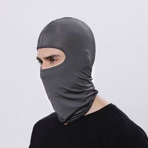 Vente en gros de cagoules personnalisées avec logo, 100% polyester, effet vieilli, masque intégral, masque de ski, cagoule à 1 trou - Product Image 4