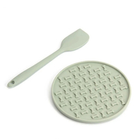 Conçu sur mesure, moderne, élégant et écologique, portable, grattoir à plateau à lécher en silicone, alimentation complémentaire intelligente pour chiots et chats