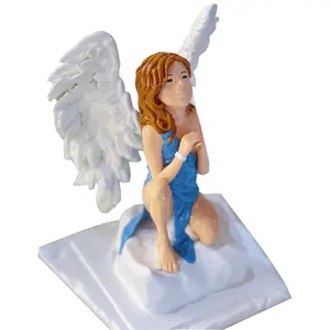 Customized SLA 3D Printing Figures Full Color 3D Print Toy / Angel / Anime Figures Prototype Printing