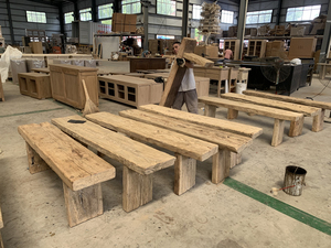 Manufacture Antique Recycled <strong>Pine</strong> Wood Living Room <strong>Coffee</strong> <strong>Table</strong> Center <strong>Table</strong> - Product Image 4