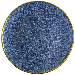 Assiette de présentation en <span class=keywords><strong>verre</strong></span> bleu-Plateau de service moderne de luxe pour affichage de fruits et de desserts de <span class=keywords><strong>maison</strong></span> d'échantillon de salon - Product Image 6