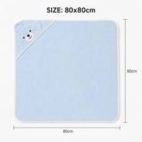 Serviette à capuche pour bébé OEM certifiée OEKO-TEX CPC REACH, en polaire motif tortue dorée, prix usine, vente en gros, fabricant d'emmaillotes 3D matelassées pour nouveau-nés