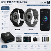 Großhandel Smartwatch für Herren AMOLED GPS IP68 Wasserdicht Sport-Fitness-Tracker Herzfrequenz-Blutsauerstoff-Monitor Outdoor-Sportuhr