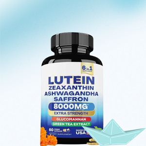 天然成分のOEMルテインカプセルAshwagandha Saffron Zeaxanthin目の健康プライベートラベル - Product Image 4