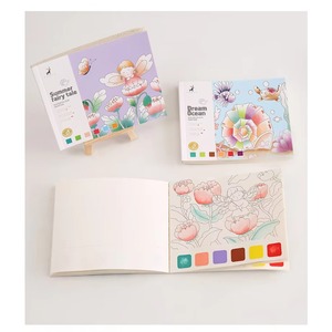 Libro de Dibujo y Colorear Portátil Creativo para Niños, Libro de Pintura de Acuarelas y Graffiti Reutilizable, Otros Juguetes Educativos - Product Image 2