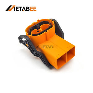 Connecteur EV blindé 250A 800V CC à 2 broches, 90 degrés, avec interverrouillage, codage A, logique sécurisée pour BMS <span class=keywords><strong>de</strong></span> batterie 50mm² - Product Image 3