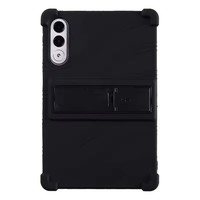 Casing Stand yang Dapat Disesuaikan untuk Lenovo Yoga Tab Xiaoxin Pad Pro GT 2025 11.1 Inch Model ZAG60266US TB710FU Penutup Silikon Aman untuk Anak