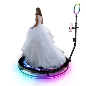 Beyond Reproach 360 Photo Booth Machine Automatic Platform Camera 360 Degree Video Photobooth Machine For Rave