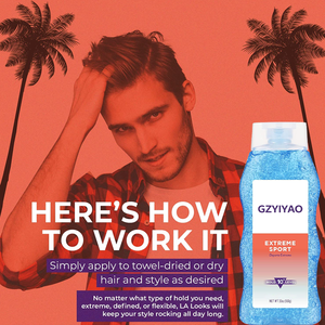 Pommade Coiffante Fixation Extrême Effet Brillance et Définition des Ondulations pour Cheveux et Cuir Chevelu Sains – Crème Coiffante Sportive - Product Image 1