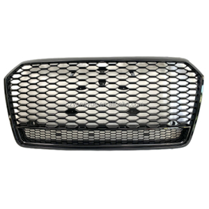 กระจังหน้า RS7กระจังหน้าสำหรับรถ <span class=keywords><strong>Audi</strong></span> <span class=keywords><strong>A7</strong></span> 2016 2017 <span class=keywords><strong>2018</strong></span>กระจังหน้า <span class=keywords><strong>A7</strong></span>โครเมียมสีดำเงา - Product Image 3
