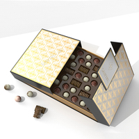 Boîtes de présentation à chocolat créatives de luxe Ramandan avec inserts, au prix de gros