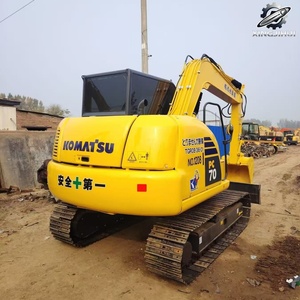 Used Komatsu70 MiniCrawler Excavator 7Ton 0.3m³<b>Bucket</b> Original Japan Brand <b>Small</b> Construction Excavator Low Hours Good Condition - Product Image 6