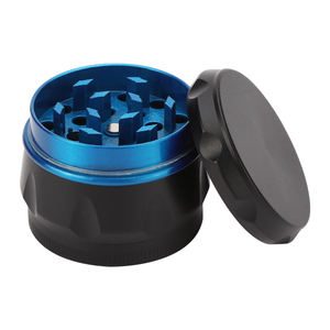 Erliao all'ingrosso durevole 34 mm a forma di canna in lega di zinco smerigliatrice di erbe in metallo 4 strati smerigliatrice portatile - Product Image 3