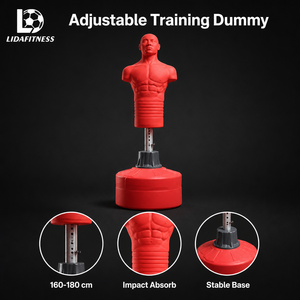 Saco de <span class=keywords><strong>Boxeo</strong></span> Ajustable de 160-180 cm con Base Estable para Entrenamiento de <span class=keywords><strong>Boxeo</strong></span> - Product Image 4