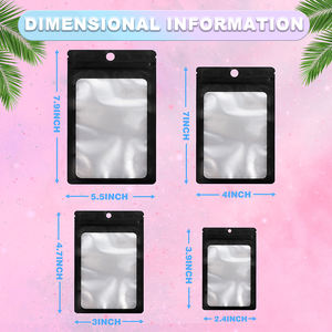 Bolsas <span class=keywords><strong>de</strong></span> aluminio <span class=keywords><strong>de</strong></span> alta barrera negras con fondo plano, reutilizables, para almacenar granos <span class=keywords><strong>de</strong></span> café, con válvula - Product Image 4