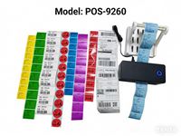 Imprimante thermique de codes-barres POS-9260 2026, nouveau produit, 203 DPI, 110 mm, pour étiquettes d'expédition 4x6, imprimante d'autocollants imperméable