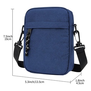 Borsa a <span class=keywords><strong>tracolla</strong></span> <span class=keywords><strong>Mini</strong></span> Messenger a <span class=keywords><strong>tracolla</strong></span> resistente all'acqua personalizzata borsa a <span class=keywords><strong>tracolla</strong></span> piccola da uomo con cinghie regolabili - Product Image 2