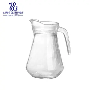 Jarro de vidro para uso doméstico, polonesa, peru, mulheres, ideal para vidro, suco de água, 1,3l