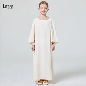 Ropa Islámica para Niñas, Abaya para Niñas, Hiyab Infantil, Vestido Abaya Musulmán para Madre e Hija, Caftanes para Niños, Túnica de Ramadán - Product Image 2