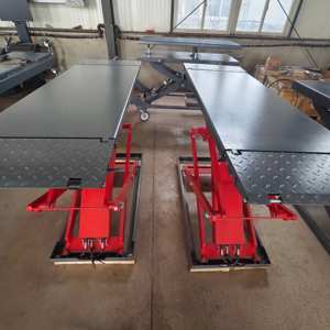 Pont élévateur automobile double vérin hydraulique 4000 kg, électrique, économique, garantie 12 mois, pour centre de réparation - Product Image 2