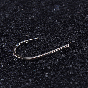 Anzuelo para Peces Gigantes Mustad No. Anzuelo Ise-ni de acero con alto contenido de carbono (9) para pesca de carpa en agua dulce - Product Image 2