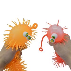 2025 New Soft Squishy Worm Animal Puffer <b>Ball</b> <b>Led</b> Flashing Puffer <b>Ball</b> Toys Outdoor <b>Balls</b> - Product Image 3
