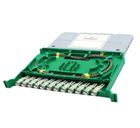 Plateau de connexion optique ODF à disque de fusion pour fibres optiques 12/24, avec pigtail LC UPC/APC/OM1/OM2/OM3/OM4